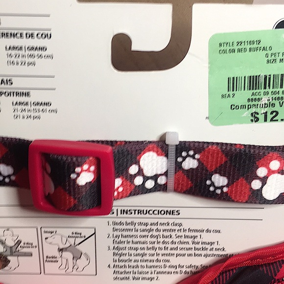 NEW DOG COLLAR & HARNESS SET SIZE M - Picture 9 of 9